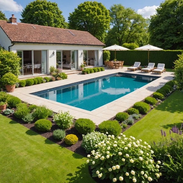 Améliorez Votre Bien-Être Familial: Les Avantages Incontournables d'une Maison avec Piscine et Jardin